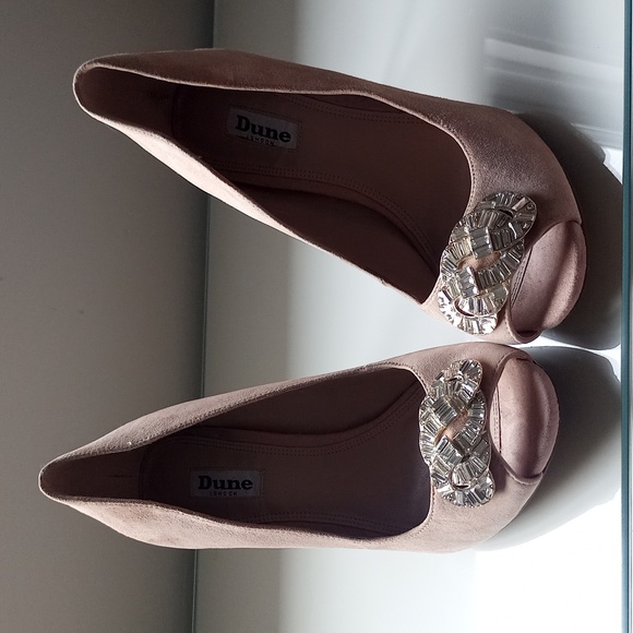 Stunning suede Dune London high heel shoes - Picture 1 of 6